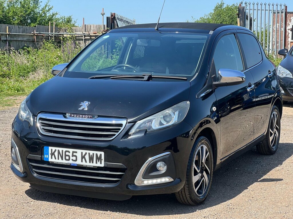 Peugeot 108 1.2 Puretech Allure Top Euro 6 KN65KWM Black #4