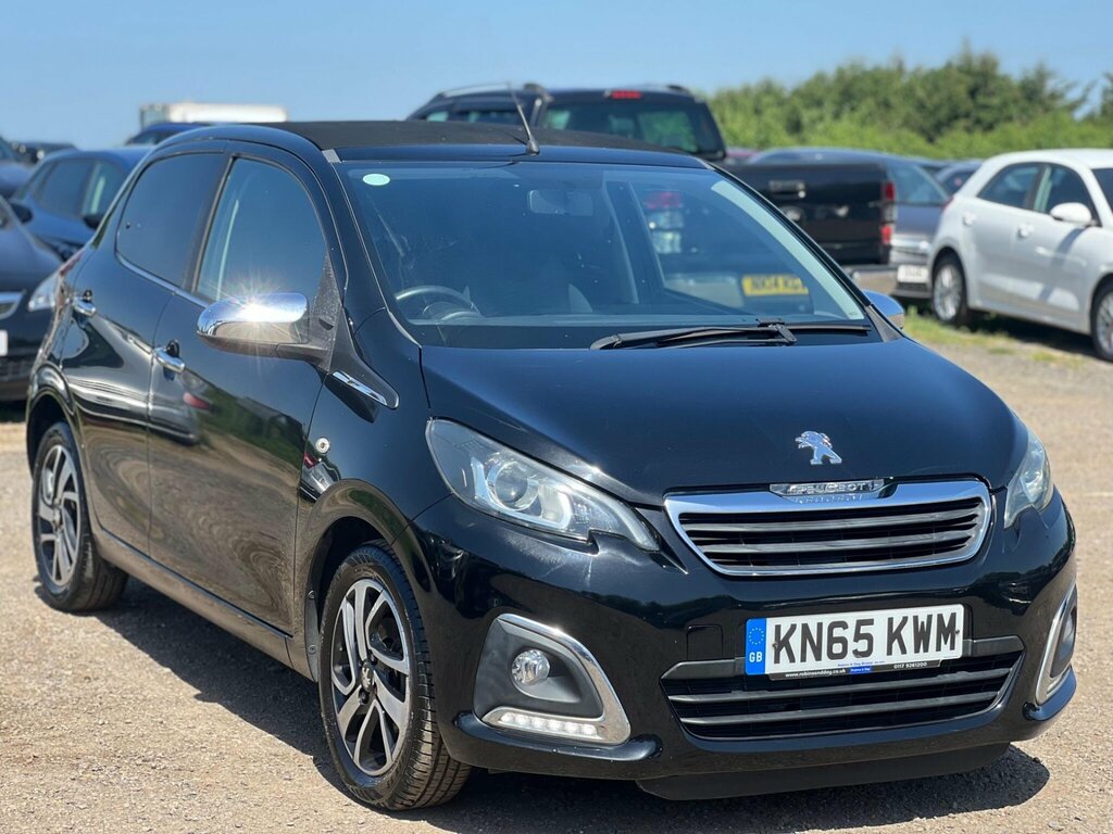 Peugeot 108 1.2 Puretech Allure Top Euro 6 KN65KWM Black #2