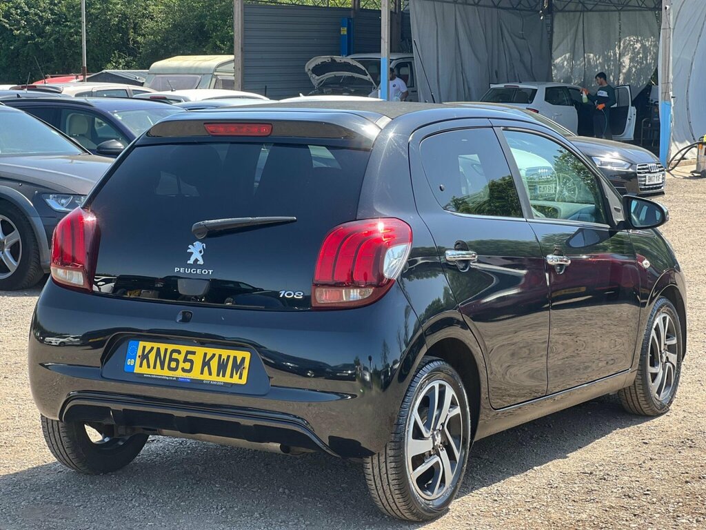 Peugeot 108 1.2 Puretech Allure Top Euro 6 KN65KWM Black #6