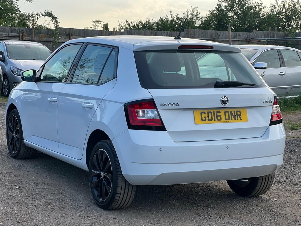Skoda Fabia 1.4 Tdi Se Euro 6 Ss GD16ONR White #5
