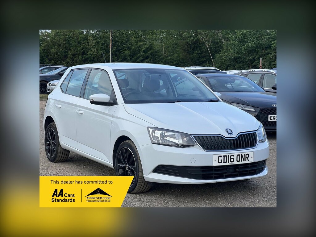 Skoda Fabia 1.4 Tdi Se Euro 6 Ss White