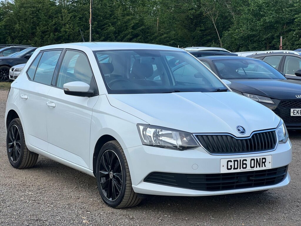 Skoda Fabia 1.4 Tdi Se Euro 6 Ss GD16ONR White #2