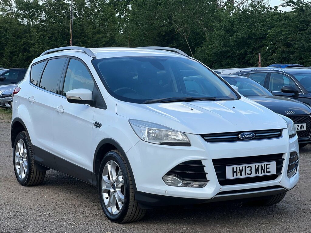 Ford Kuga 2.0 Tdci Titanium 2Wd Euro 5 HV13WNE White #2