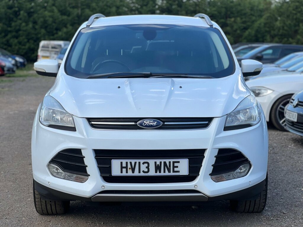 Ford Kuga 2.0 Tdci Titanium 2Wd Euro 5 HV13WNE White #3