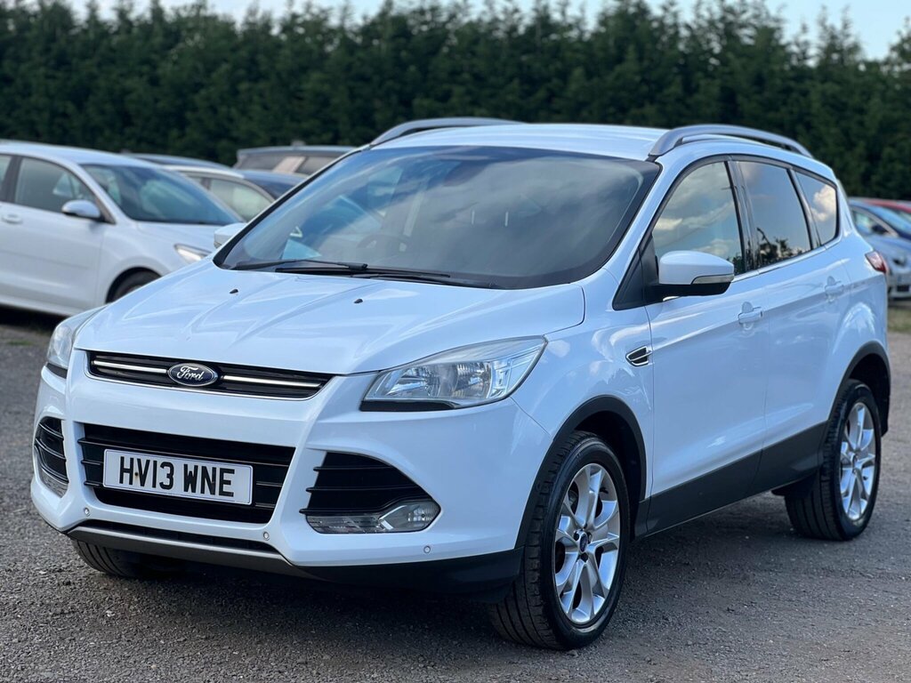 Ford Kuga 2.0 Tdci Titanium 2Wd Euro 5 HV13WNE White #4