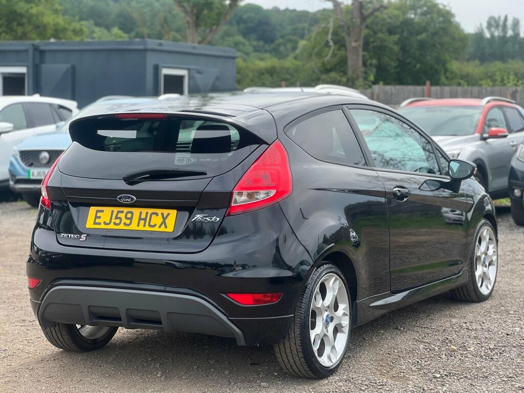 Ford Fiesta 1.6 Zetec S EJ59HCX Black #6