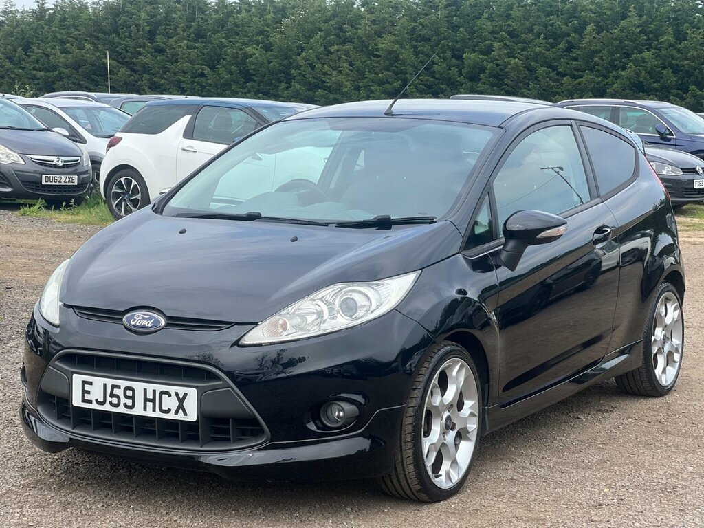 Ford Fiesta 1.6 Zetec S EJ59HCX Black #4