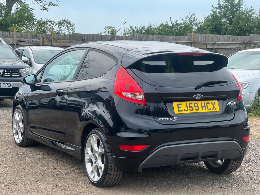 Ford Fiesta 1.6 Zetec S EJ59HCX Black #5