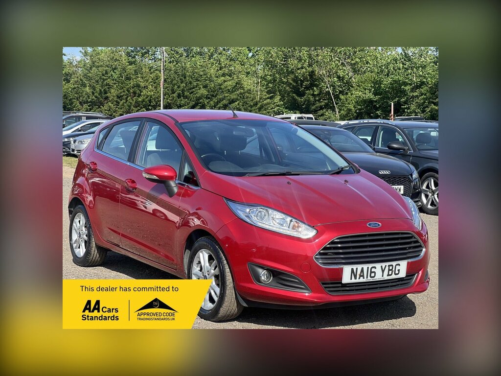 Ford Fiesta 1.5 Tdci Zetec Euro 6 Red