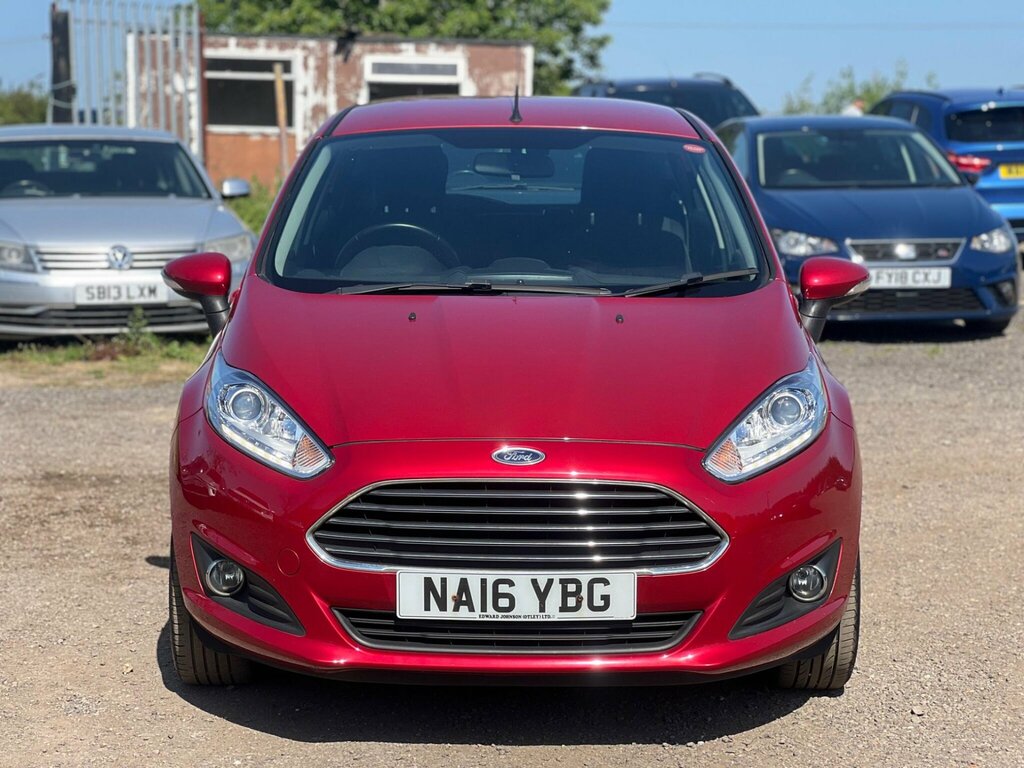 Ford Fiesta 1.5 Tdci Zetec Euro 6 NA16YBG Red #3