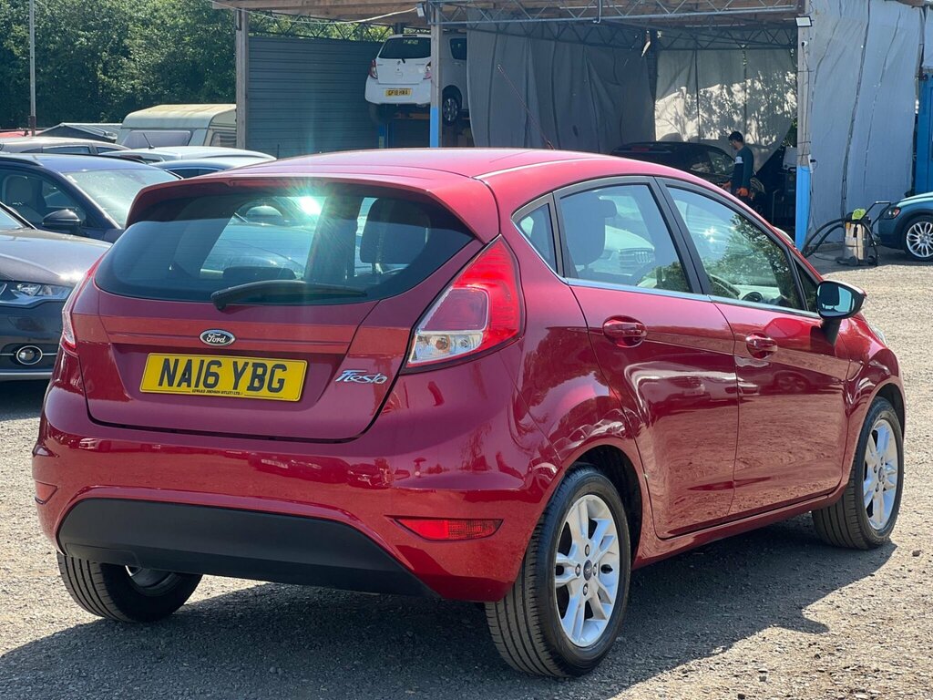 Ford Fiesta 1.5 Tdci Zetec Euro 6 NA16YBG Red #6