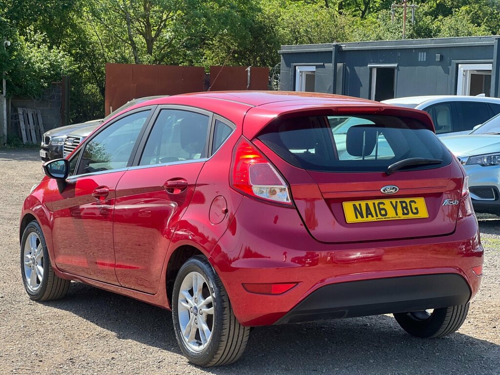 Ford Fiesta 1.5 Tdci Zetec Euro 6 NA16YBG Red #5