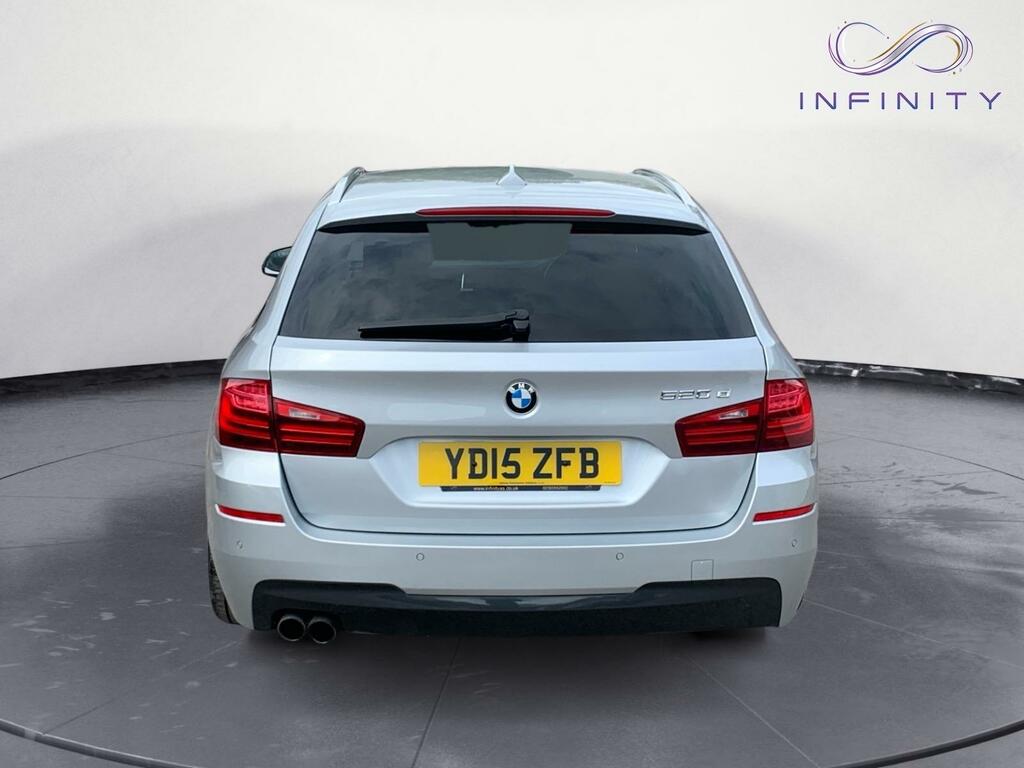 BMW 5 Series 2.0 520D M Sport Silver #5
