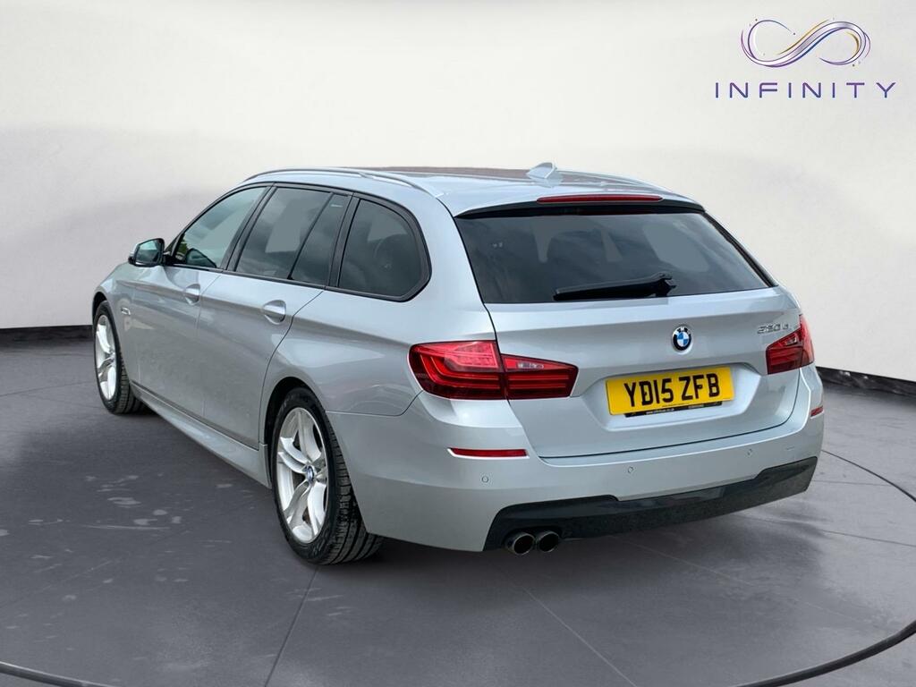 BMW 5 Series 2.0 520D M Sport Silver #4