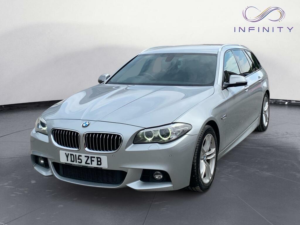 BMW 5 Series 2.0 520D M Sport Silver #2