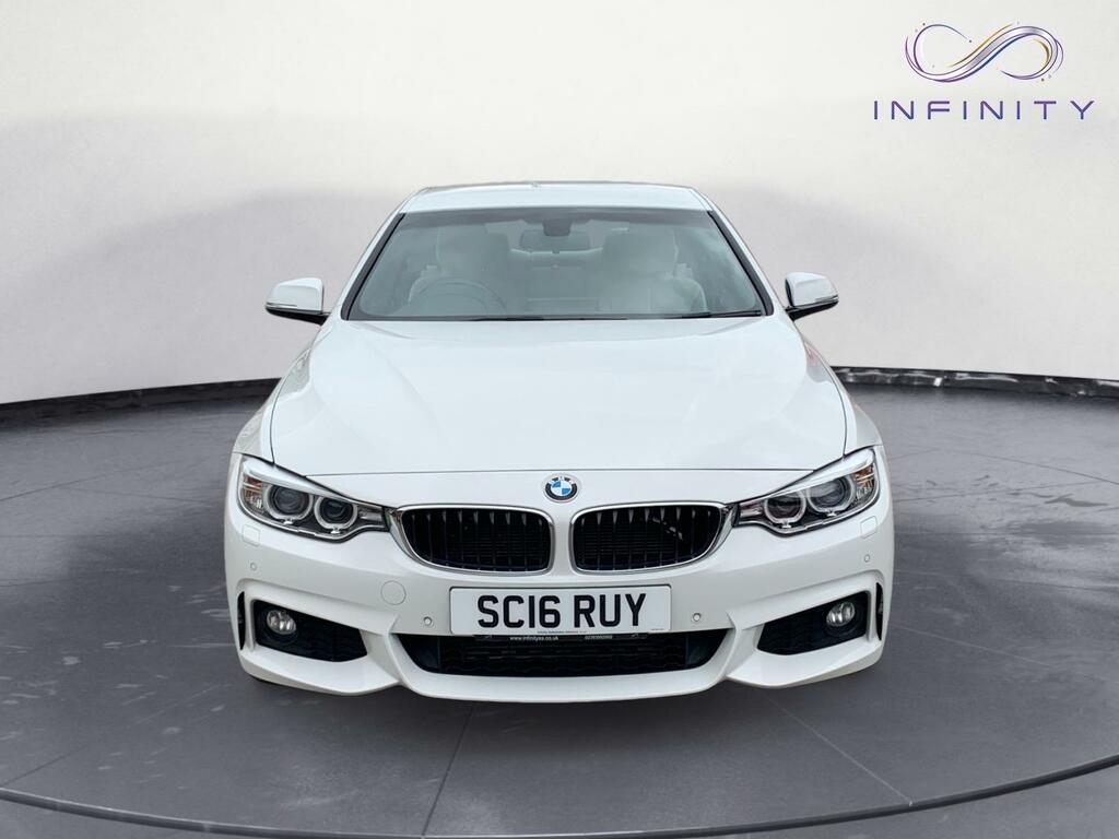 BMW 4 Series Gran Coupe 2.0 420D M Sport White