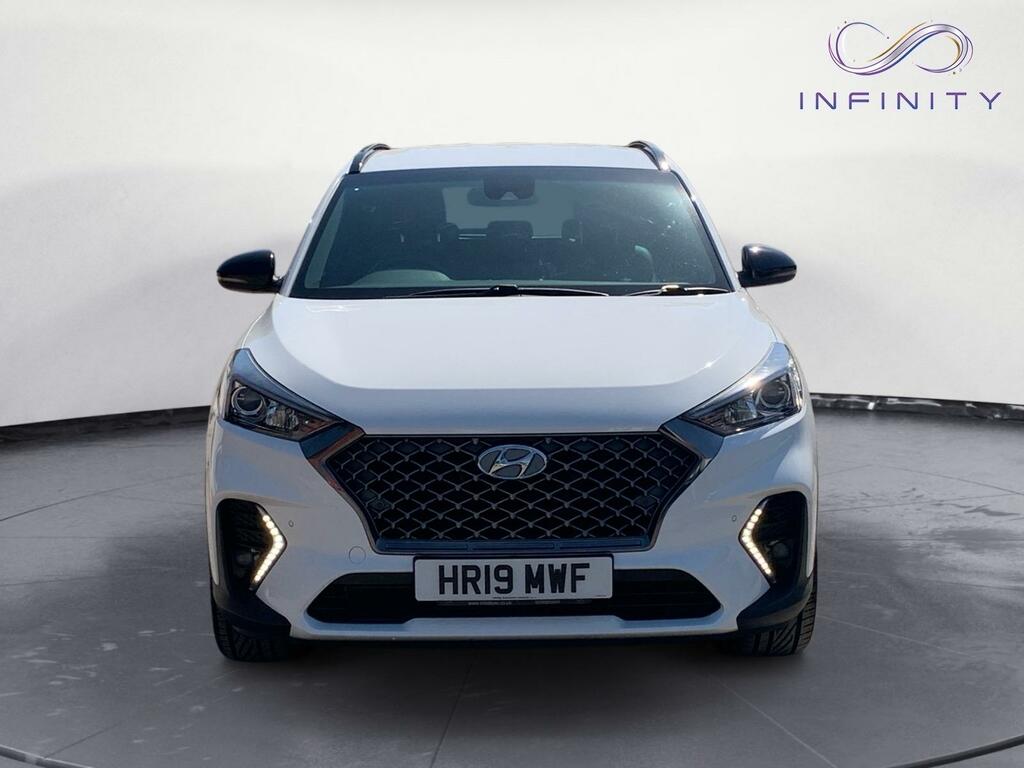Hyundai Tucson 1.6 T-gdi N Line White #2