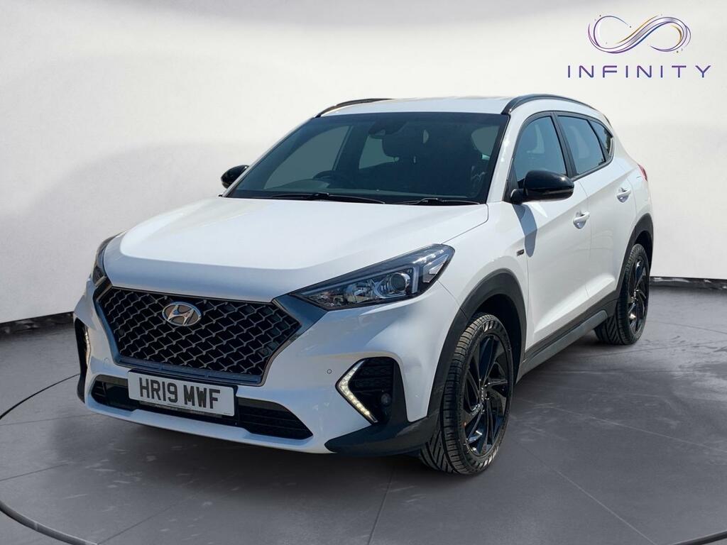 Hyundai Tucson 1.6 T-gdi N Line White #3