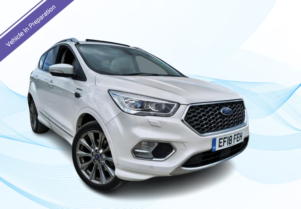Ford Kuga 2.0 Tdci Vignale White