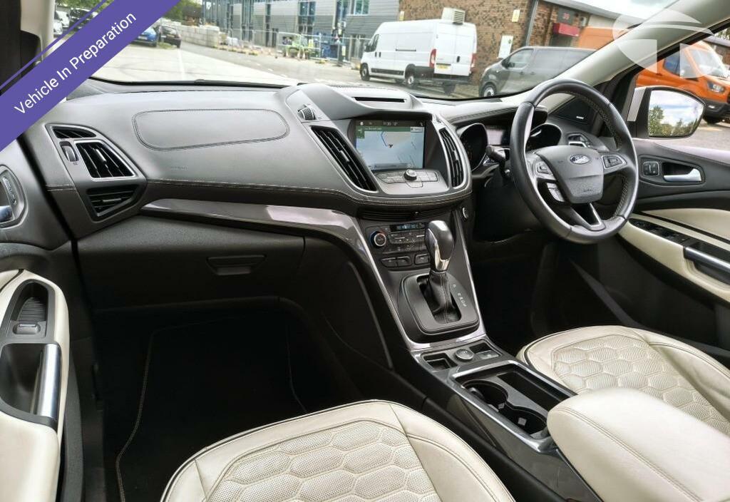 Ford Kuga 2.0 Tdci Vignale White #5