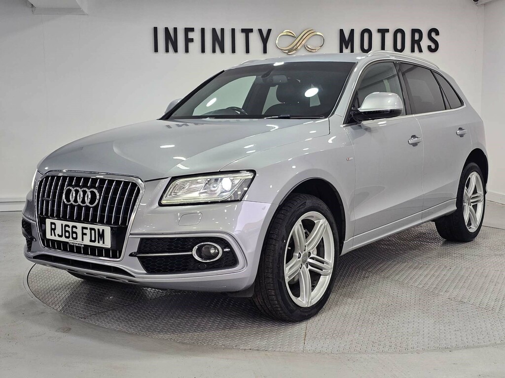 Audi Q5 S Line Tdi Quattro 4Wd RJ66FDM Silver #4