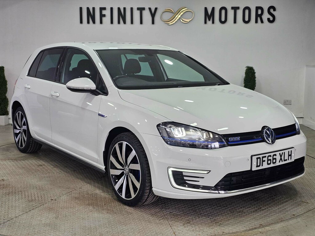 Volkswagen Golf Gte Nav White