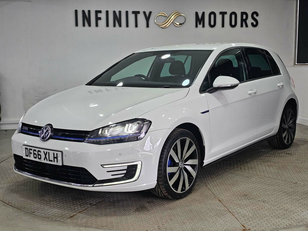 Volkswagen Golf Gte Nav White #4