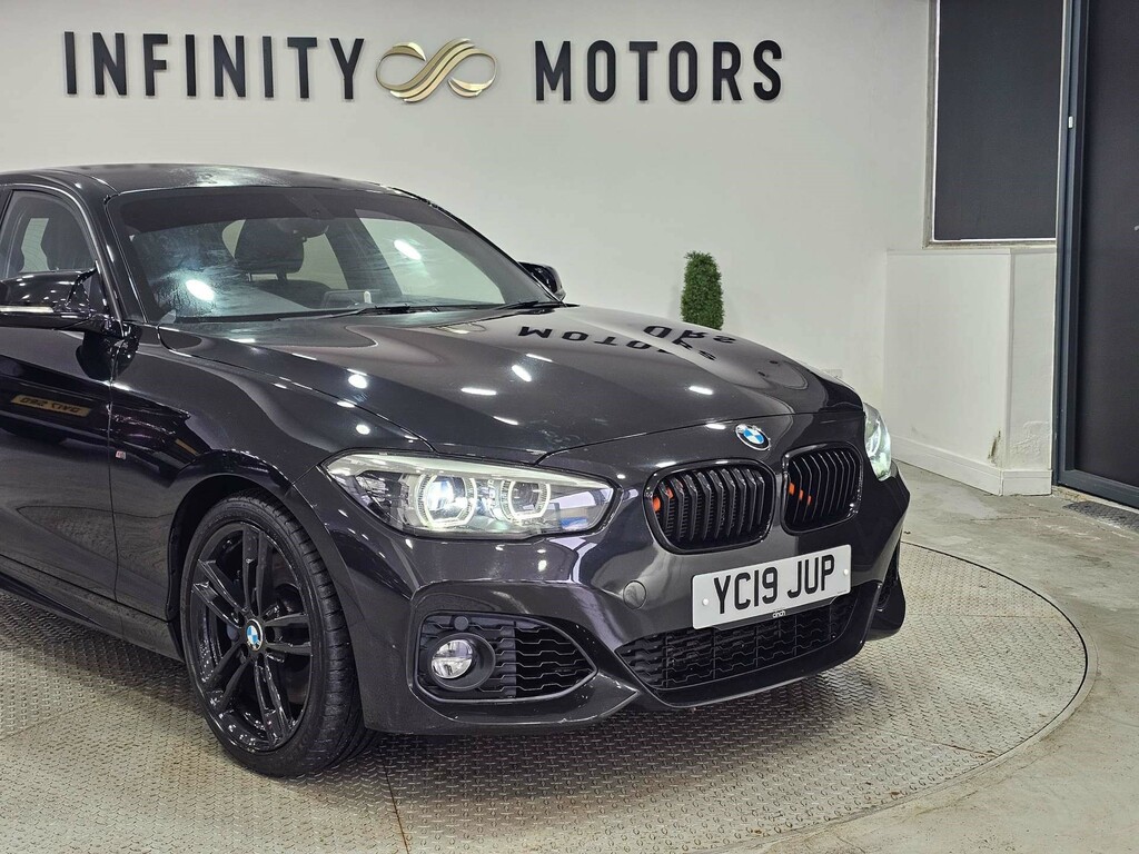 BMW 1 Series 118I M Sport Shadow Edition YC19JUP Black #6
