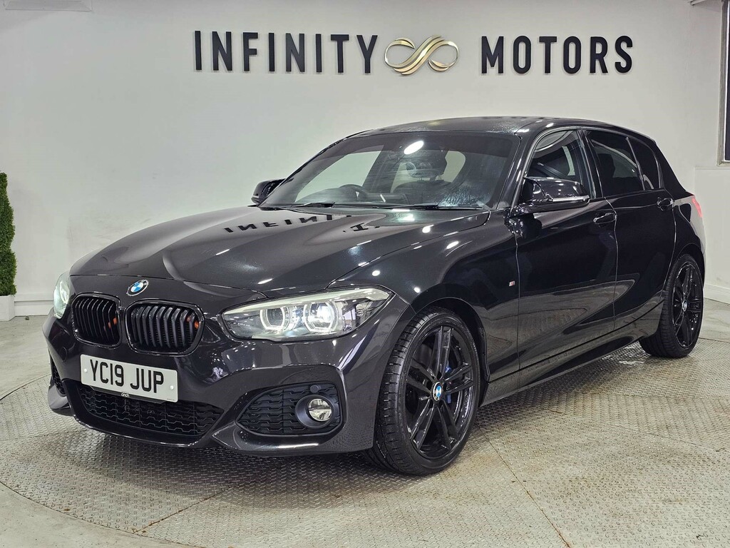 BMW 1 Series 118I M Sport Shadow Edition YC19JUP Black #4