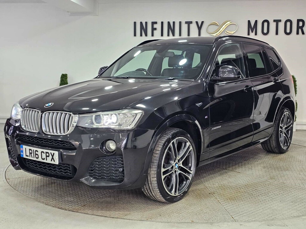 BMW X3 Xdrive 35D M Sport 4Wd LR16CPX Black #4