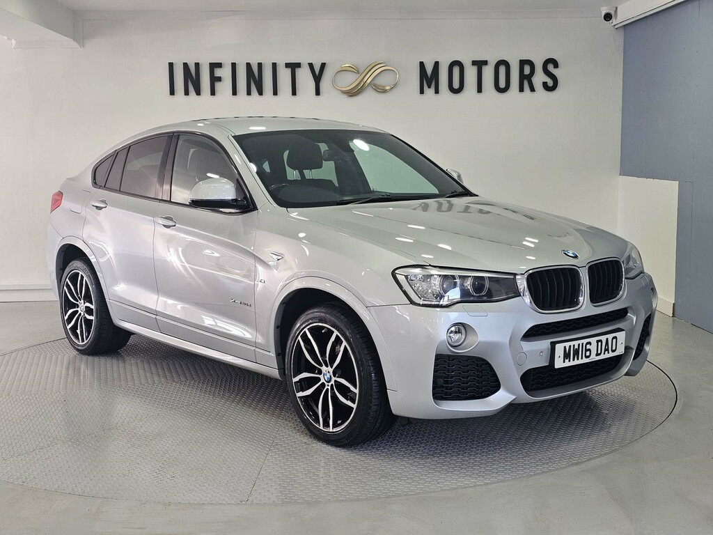 BMW X4 Xdrive 20D M Sport 4Wd MW16DAO Silver #4