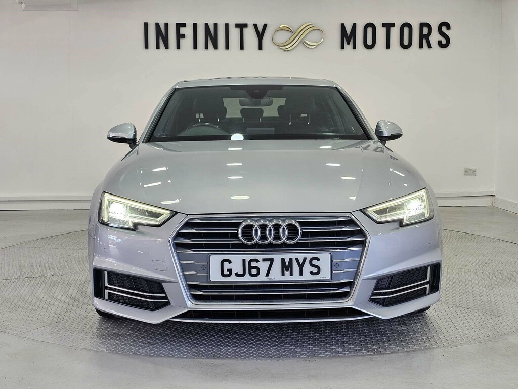 Audi A4 S Line Tdi GJ67MYS Silver #6