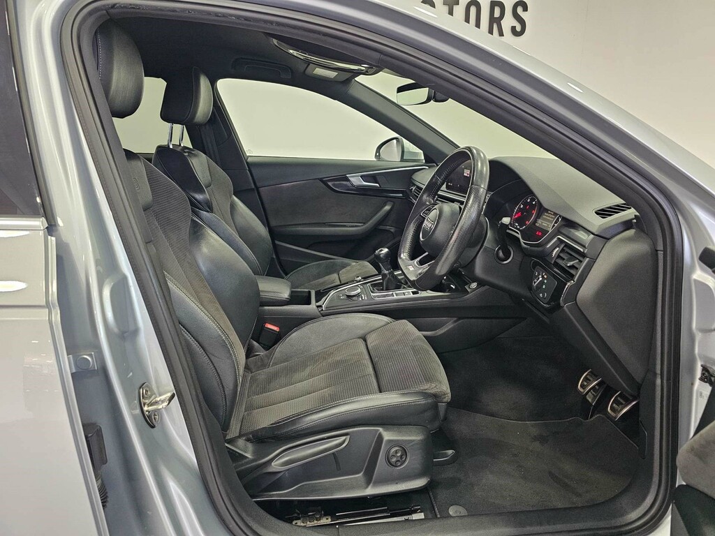 Audi A4 S Line Tdi GJ67MYS Silver #3