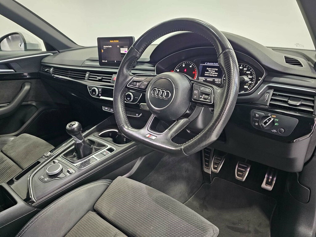 Audi A4 S Line Tdi GJ67MYS Silver #5