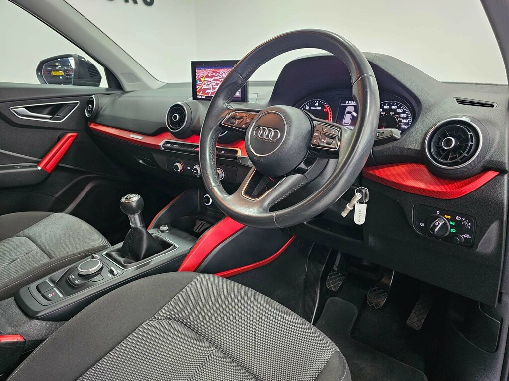 Audi Q2 Sport Tdi OE67RTZ Black #5