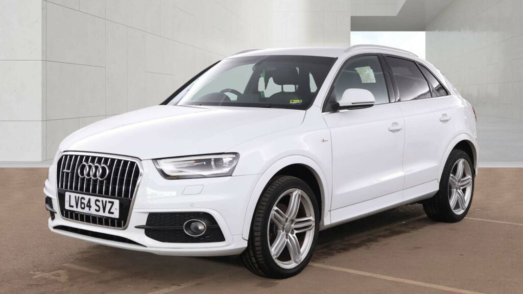Audi Q3 S Line Tdi Quattro 4Wd White #2