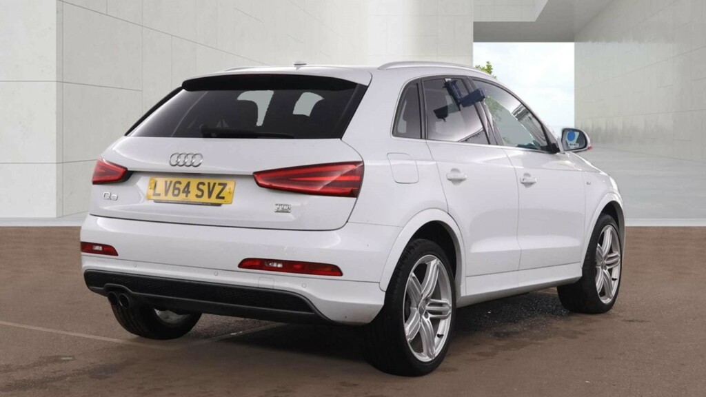 Audi Q3 S Line Tdi Quattro 4Wd White #4