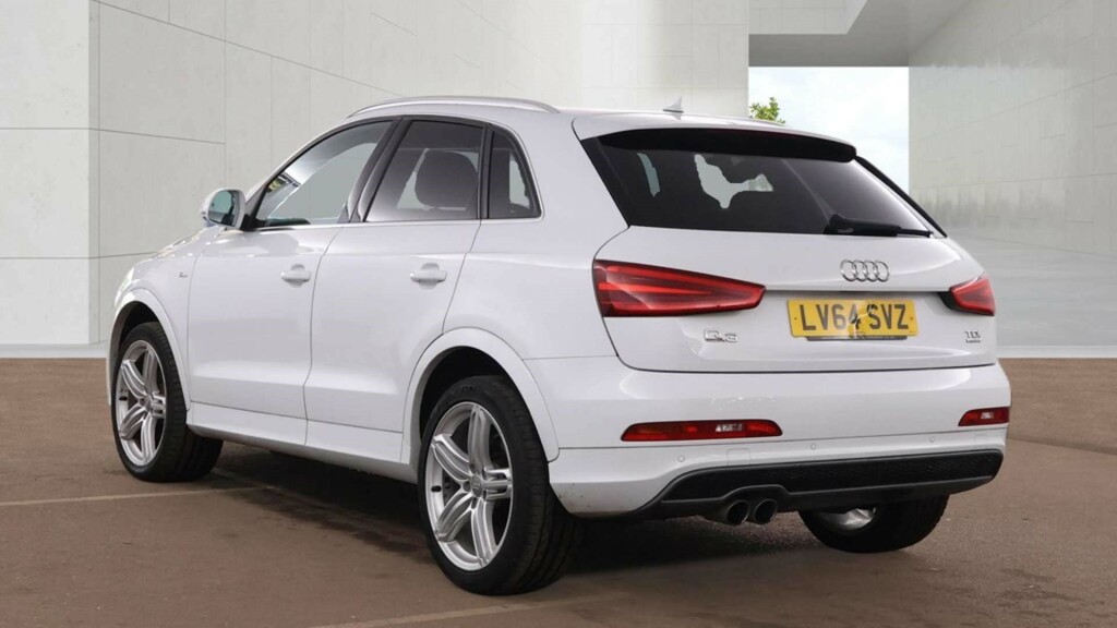 Audi Q3 S Line Tdi Quattro 4Wd White #3