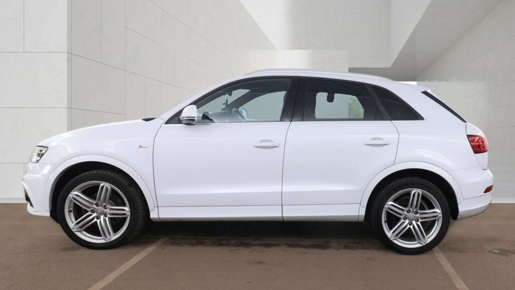 Audi Q3 S Line Tdi Quattro 4Wd White #6