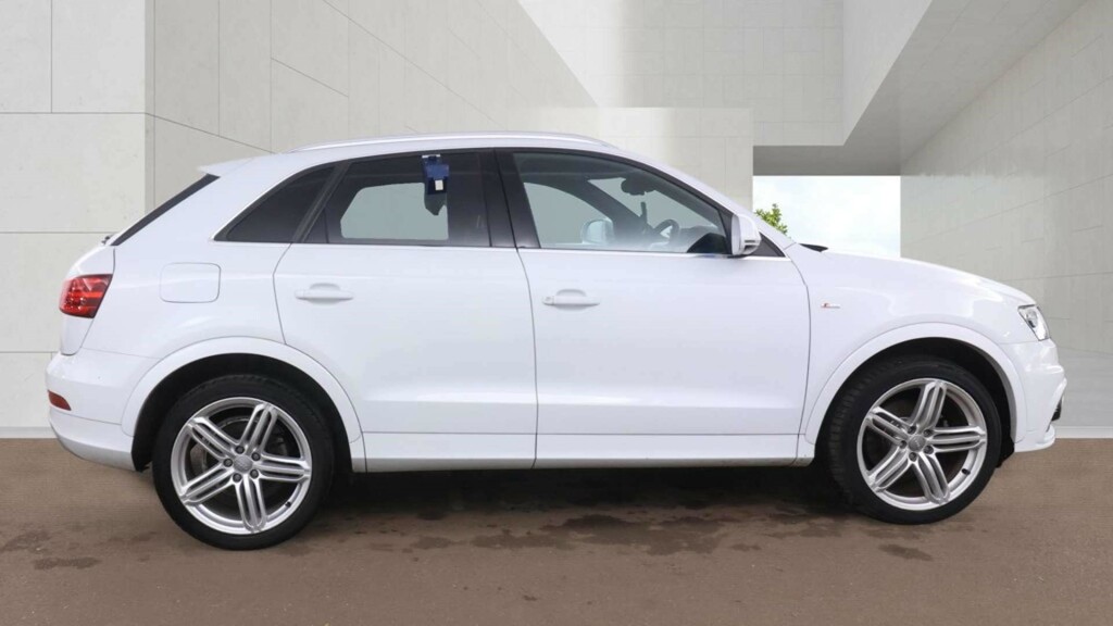 Audi Q3 S Line Tdi Quattro 4Wd White #5