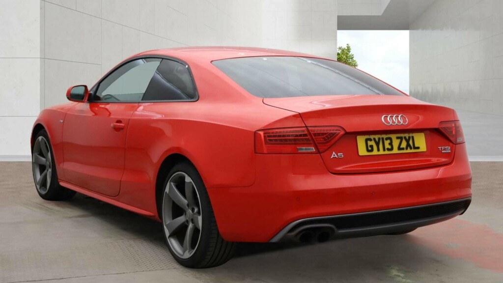 Audi A5 Black Edition Tfsi Quattro 4Wd Red #3