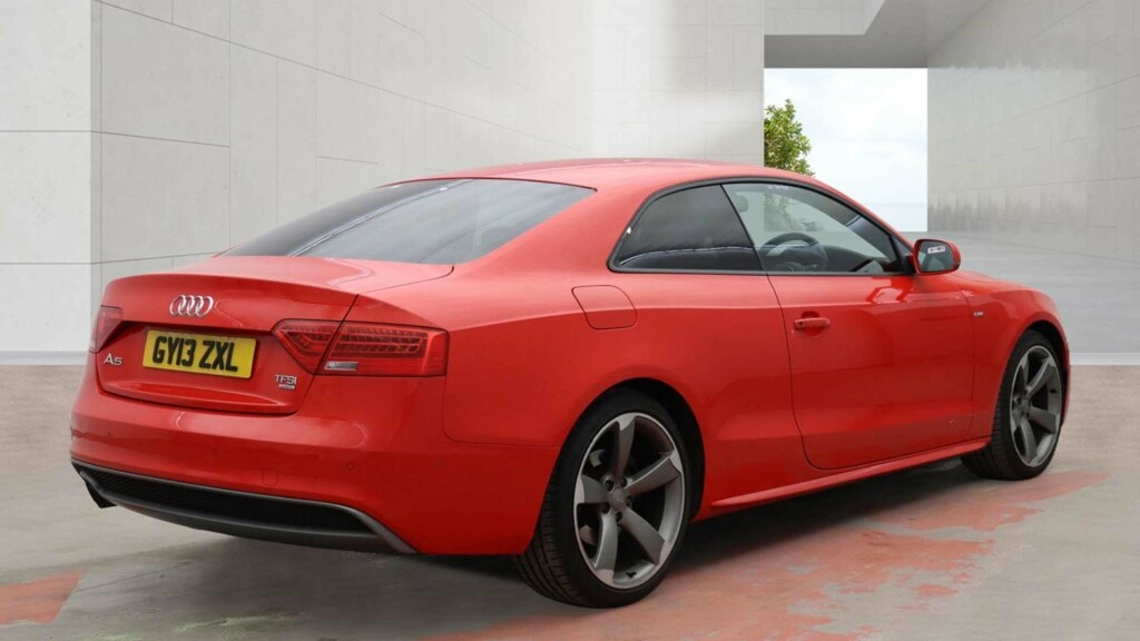 Audi A5 Black Edition Tfsi Quattro 4Wd Red #4