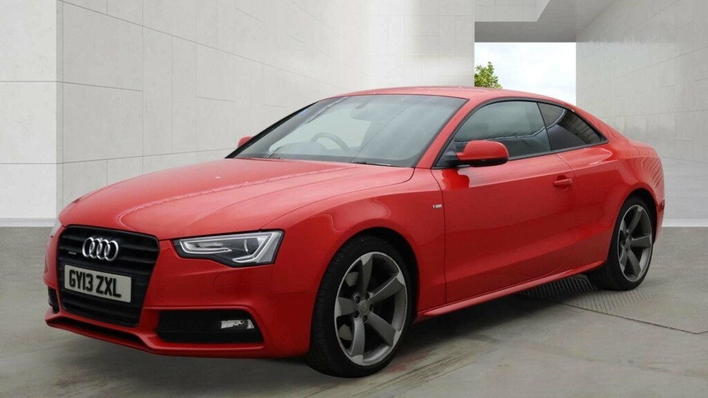 Audi A5 Black Edition Tfsi Quattro 4Wd Red #2