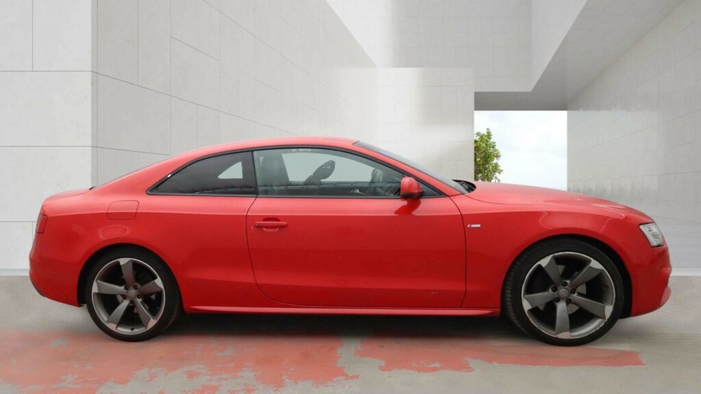 Audi A5 Black Edition Tfsi Quattro 4Wd Red #5