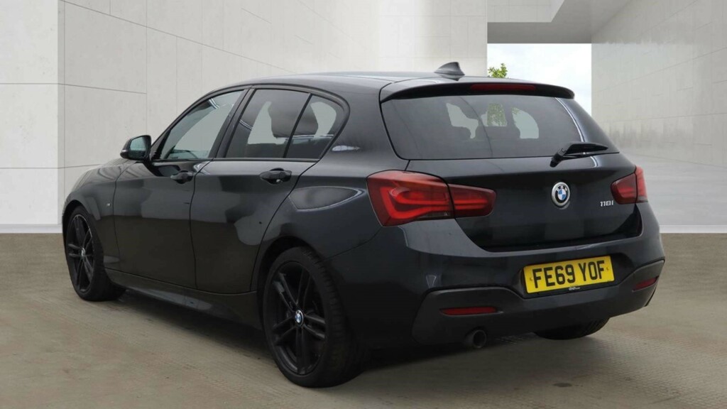 BMW 1 Series 118I M Sport Shadow Edition FE69YOF Black #3
