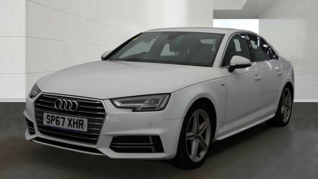 Audi A4 S Line Tfsi SP67XHR White #2