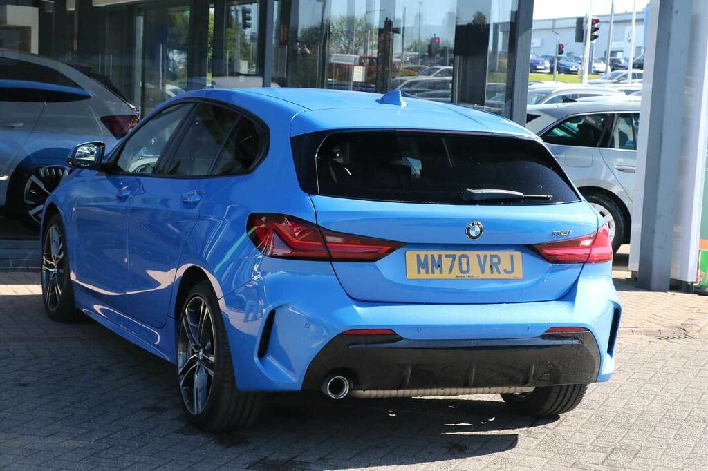 BMW 1 Series 118I M Sport Blue #3