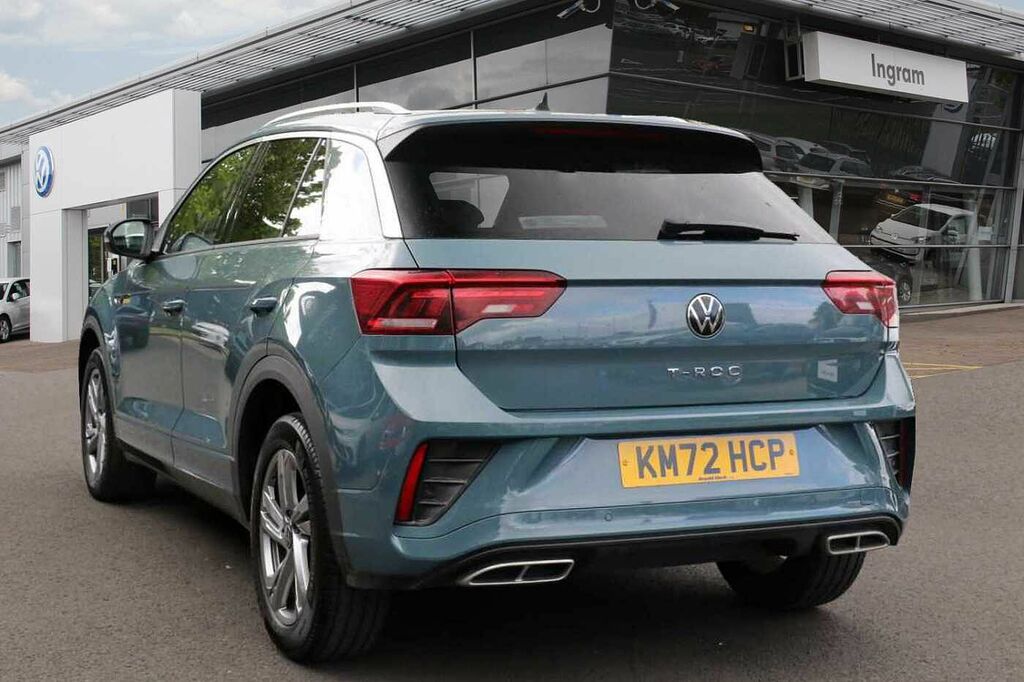 Volkswagen T-Roc 2.0 Tdi 150 Evo R-line Dsg KM72HCP Blue #3