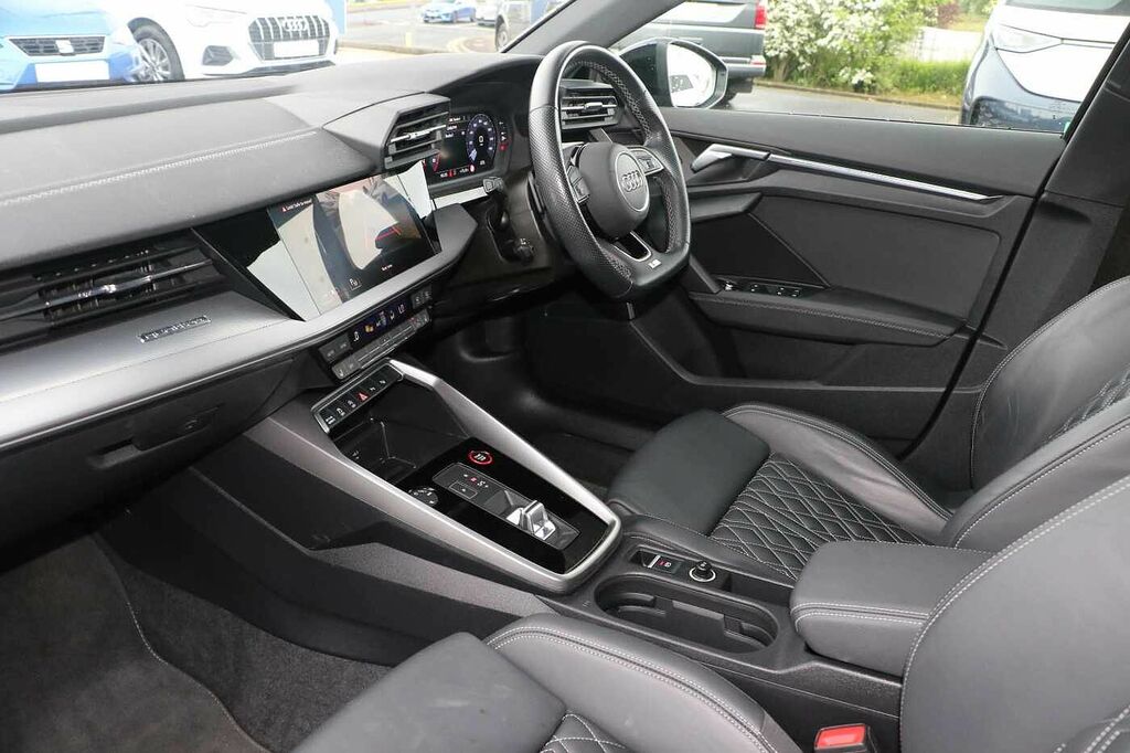 Audi A3 S3 Tfsi Black Edition Quattro S Tronic DA73UPG Black #2