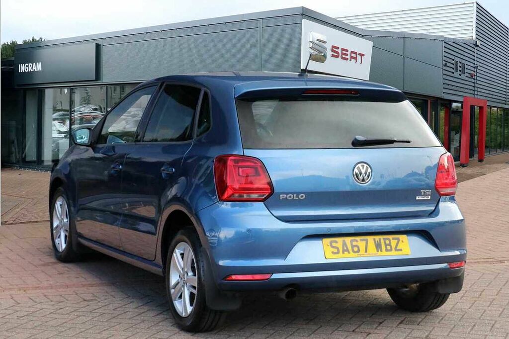 Volkswagen Polo 1.2 Tsi Match Edition Dsg SA67WBZ Blue #3